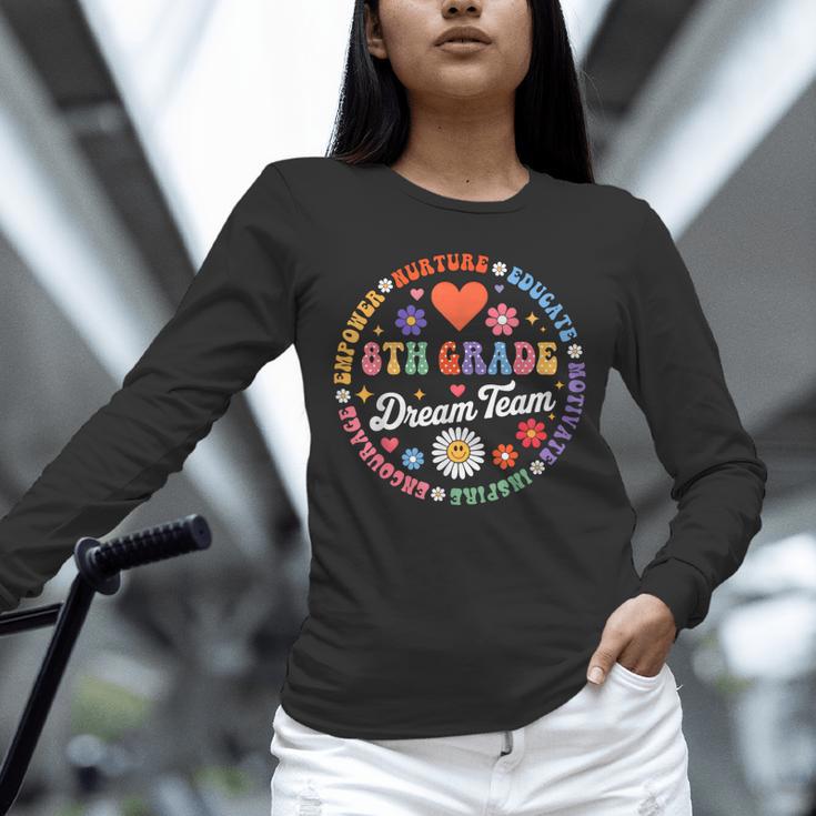 8th Grade Dream Team Eighth Grade Teacher Kid Back To School Unisex Long Sleeve T-Shirt, novelty gifts, funny gifts 8th Grade Dream Team Eighth Grade Teacher Kid Back To School Unisex Long Sleeve T-Shirt, novelty gifts, funny gifts
