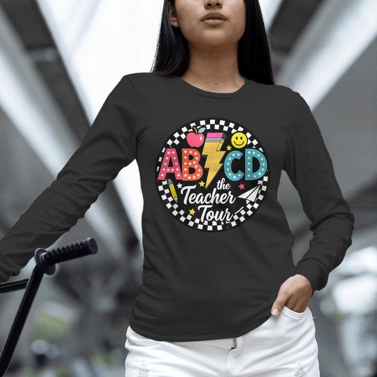 ABCD The Teacher Tour Back To School First Day Of School Unisex Long Sleeve T-Shirt, novelty gifts, funny gifts ABCD The Teacher Tour Back To School First Day Of School Unisex Long Sleeve T-Shirt, novelty gifts, funny gifts