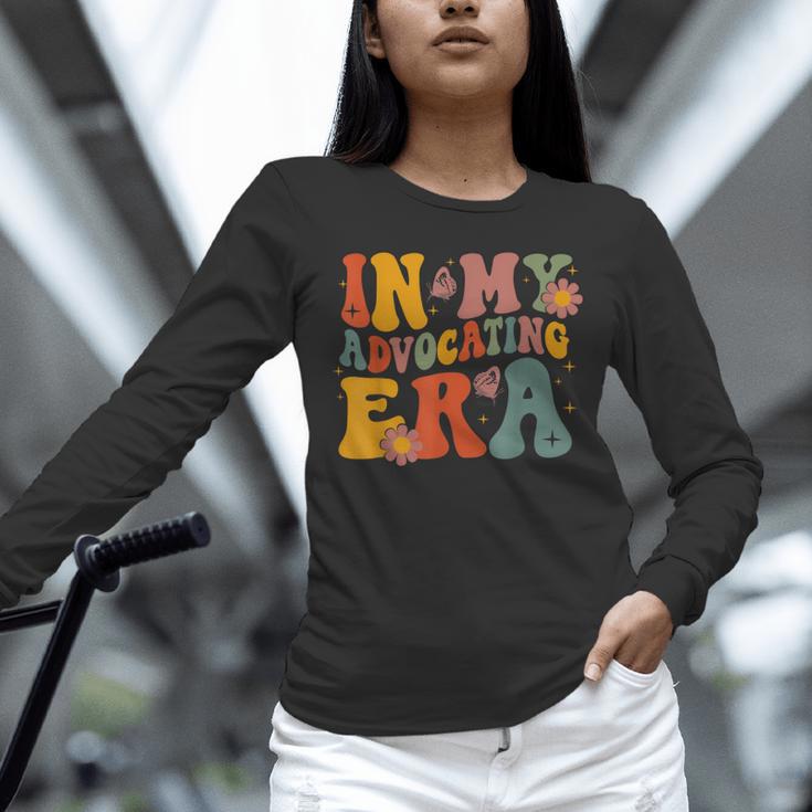 In My Advocating Era Advocate Autism Awareness Sped Teacher Men Women Kids Unisex Long Sleeve T-Shirt, novelty gifts, funny gifts In My Advocating Era Advocate Autism Awareness Sped Teacher Men Women Kids Unisex Long Sleeve T-Shirt, novelty gifts, funny gifts