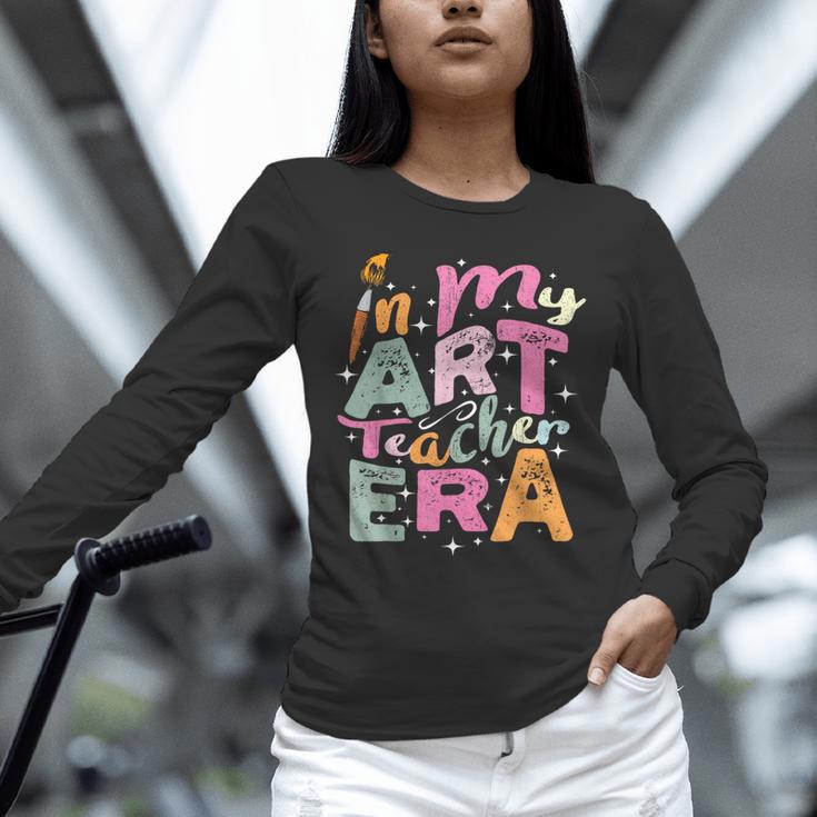 In My Art Teacher Era Teaching Future Artist Back To School Unisex Long Sleeve T-Shirt, novelty gifts, funny gifts In My Art Teacher Era Teaching Future Artist Back To School Unisex Long Sleeve T-Shirt, novelty gifts, funny gifts
