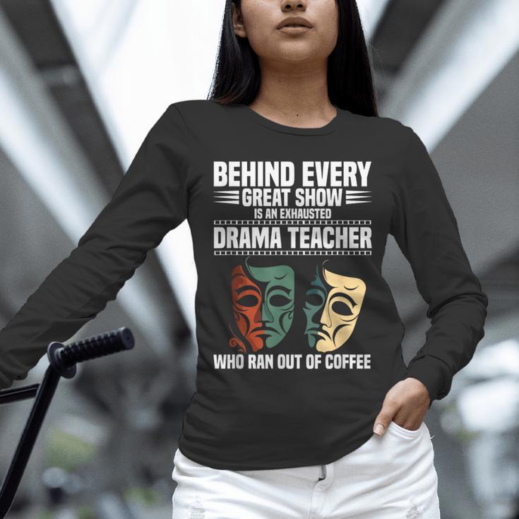 Theatre Teacher Drama Lover Theatre Mask Drama Teacher Unisex Long Sleeve T-Shirt, novelty gifts, funny gifts Theatre Teacher Drama Lover Theatre Mask Drama Teacher Unisex Long Sleeve T-Shirt, novelty gifts, funny gifts