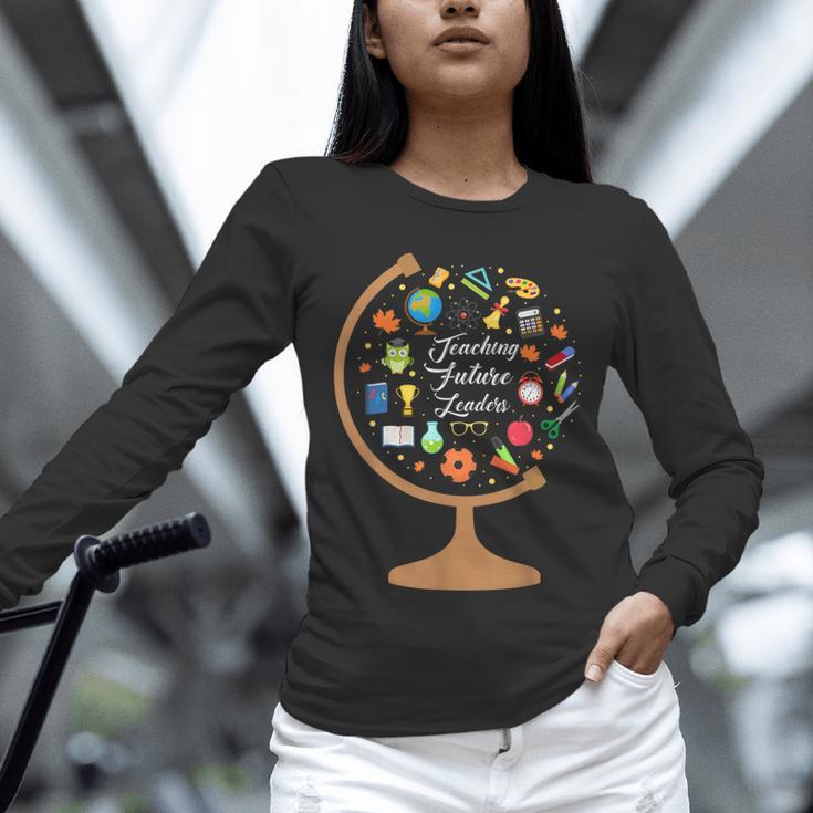 Awesome Teachers T Shirt Teaching Future Leaders Globe For Men Women Unisex Long Sleeve T-Shirt, novelty gifts, funny gifts Awesome Teachers T Shirt Teaching Future Leaders Globe For Men Women Unisex Long Sleeve T-Shirt, novelty gifts, funny gifts