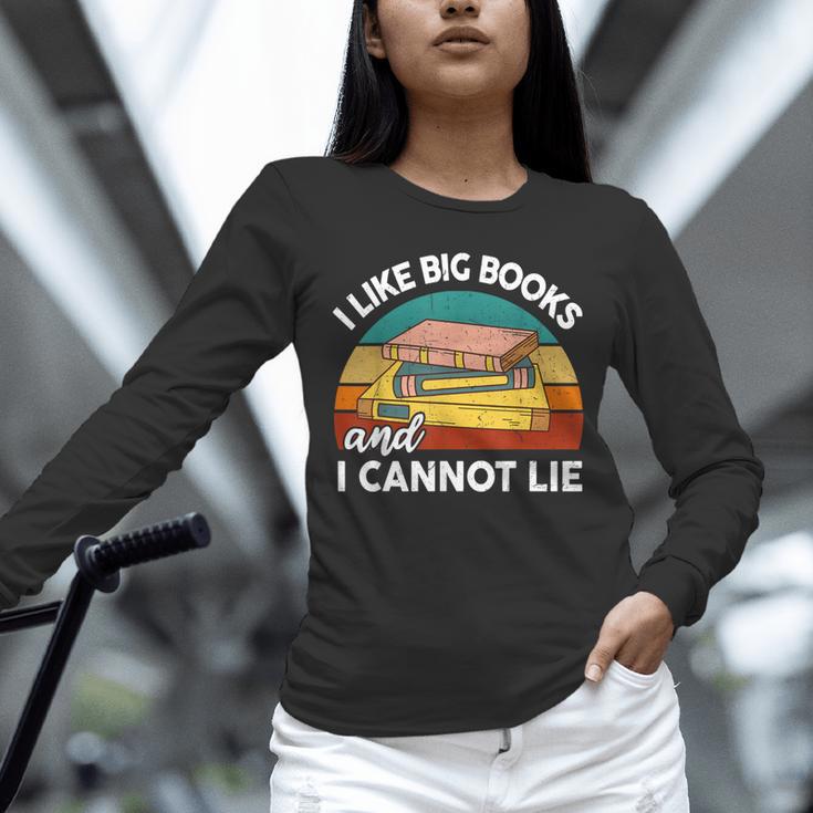 I Like Big Book Cant Lie Nerd School Librarian Teacher For Men Women Kids Unisex Long Sleeve T-Shirt, novelty gifts, funny gifts I Like Big Book Cant Lie Nerd School Librarian Teacher For Men Women Kids Unisex Long Sleeve T-Shirt, novelty gifts, funny gifts