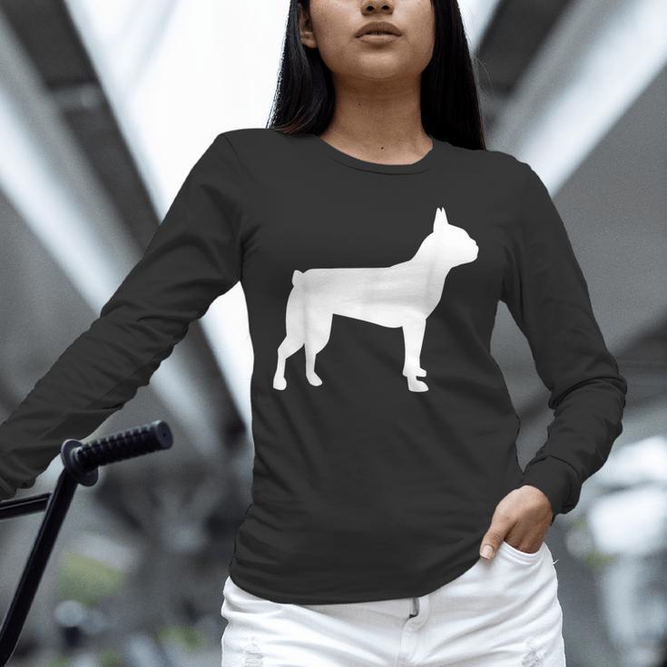 Boston Terrier Unisex Long Sleeve T-Shirt, novelty gifts, funny gifts