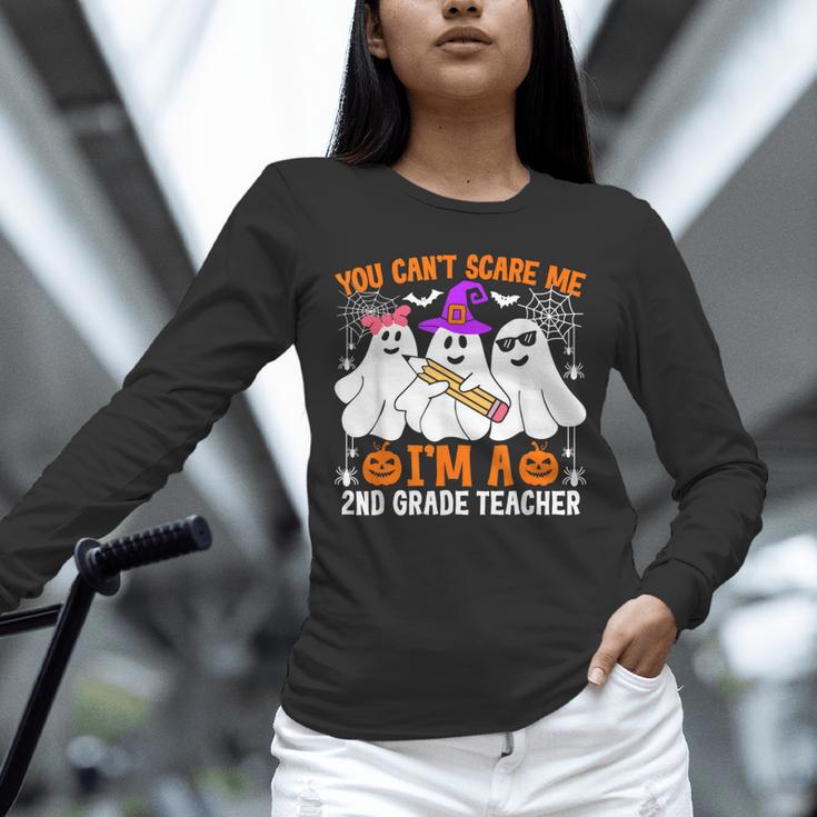 You Can't Scare Me I'm A 2nd Grade Teacher Halloween Unisex Long Sleeve T-Shirt, novelty gifts, funny gifts You Can't Scare Me I'm A 2nd Grade Teacher Halloween Unisex Long Sleeve T-Shirt, novelty gifts, funny gifts