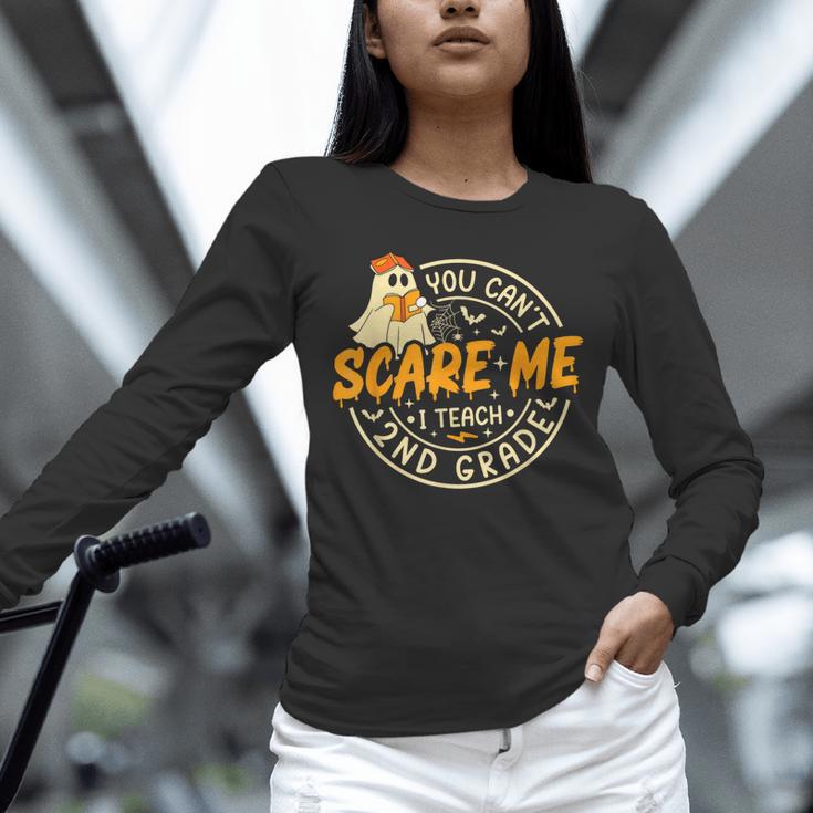 You Can't Scare Me I Teach 2nd Grade Teacher Halloween Ghost Unisex Long Sleeve T-Shirt, novelty gifts, funny gifts You Can't Scare Me I Teach 2nd Grade Teacher Halloween Ghost Unisex Long Sleeve T-Shirt, novelty gifts, funny gifts