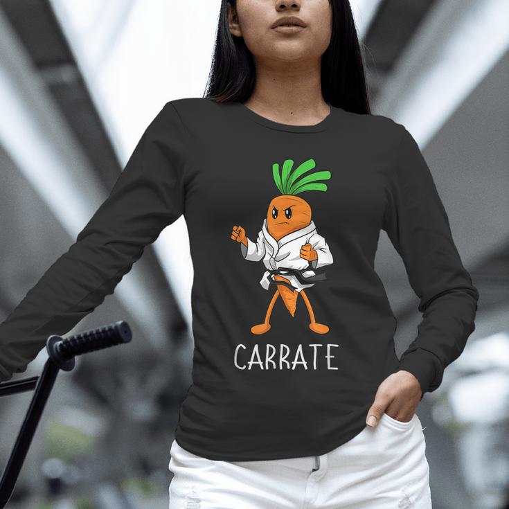 Carrate Karate Carrot Student Teacher Trainee Trainor Unisex Long Sleeve T-Shirt, novelty gifts, funny gifts Carrate Karate Carrot Student Teacher Trainee Trainor Unisex Long Sleeve T-Shirt, novelty gifts, funny gifts