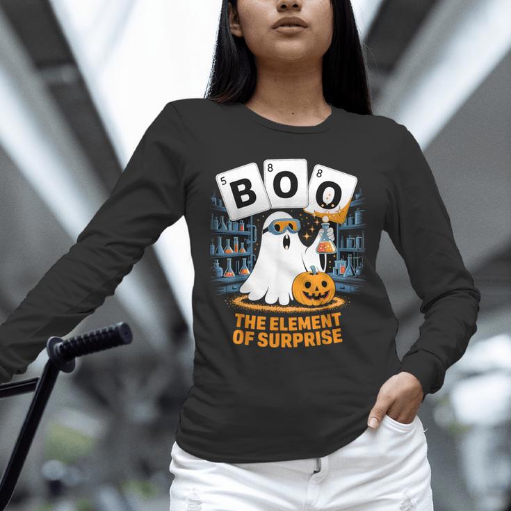 Chemistry Boo Ghost Element Of Surprise Science Teacher Tee Unisex Long Sleeve T-Shirt, novelty gifts, funny gifts Chemistry Boo Ghost Element Of Surprise Science Teacher Tee Unisex Long Sleeve T-Shirt, novelty gifts, funny gifts