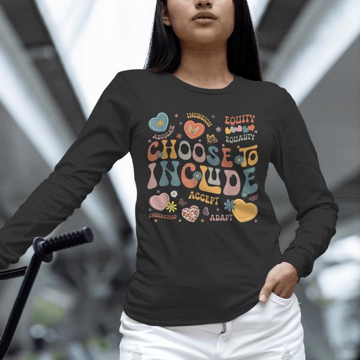Choose To Include Inclusion Matters Autism Awareness Teacher Men Women Girls Kids Unisex Long Sleeve T-Shirt, novelty gifts, funny gifts Choose To Include Inclusion Matters Autism Awareness Teacher Men Women Girls Kids Unisex Long Sleeve T-Shirt, novelty gifts, funny gifts