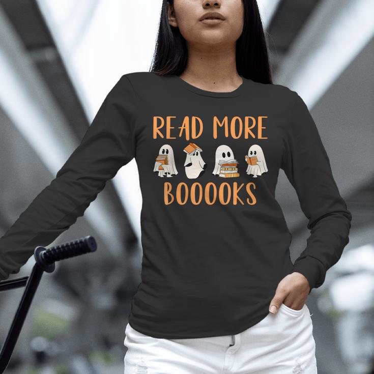 Cute Booooks Ghost Read More Books Teacher Halloween Unisex Long Sleeve T-Shirt, novelty gifts, funny gifts Cute Booooks Ghost Read More Books Teacher Halloween Unisex Long Sleeve T-Shirt, novelty gifts, funny gifts