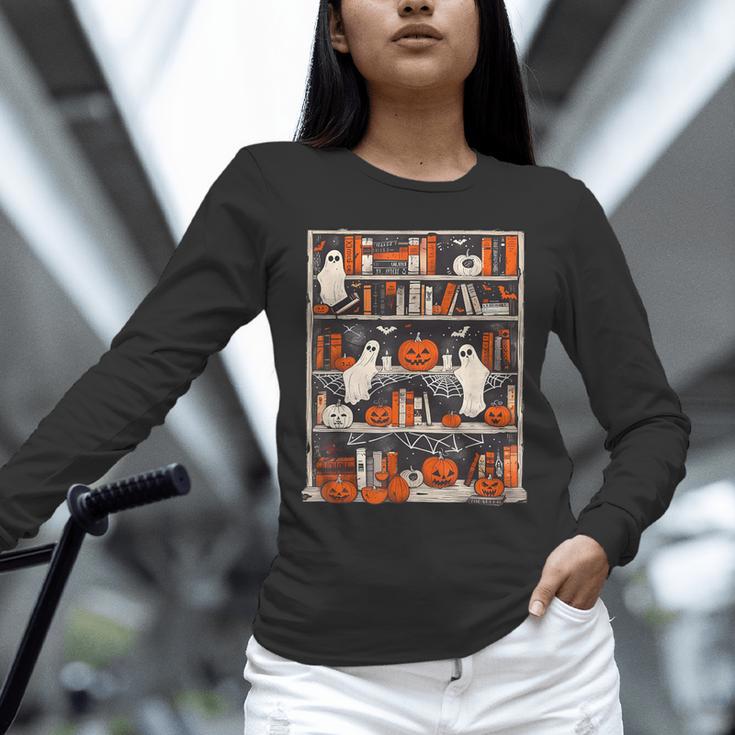 Cute Ghost Book Reading Books Lover Spooky Teacher Halloween Unisex Long Sleeve T-Shirt, novelty gifts, funny gifts Cute Ghost Book Reading Books Lover Spooky Teacher Halloween Unisex Long Sleeve T-Shirt, novelty gifts, funny gifts
