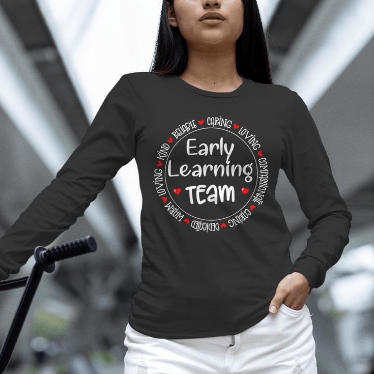 Early Learning TEAM Preschool Teacher Early Learners Crew Unisex Long Sleeve T-Shirt, novelty gifts, funny gifts Early Learning TEAM Preschool Teacher Early Learners Crew Unisex Long Sleeve T-Shirt, novelty gifts, funny gifts