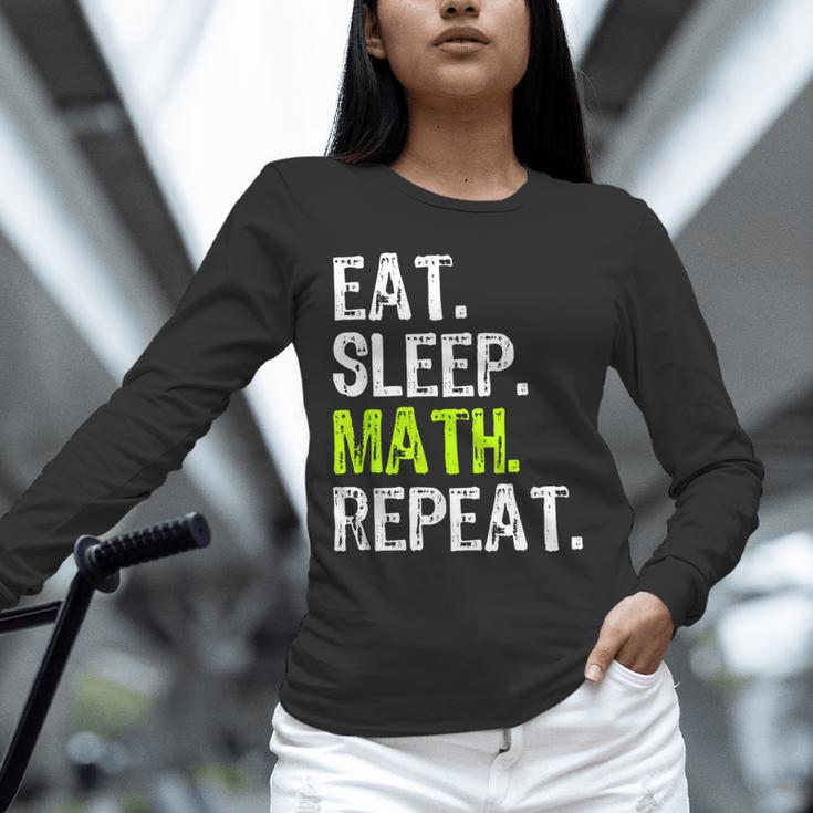 Eat Sleep Math Repeat Teacher Lover Unisex Long Sleeve T-Shirt, novelty gifts, funny gifts Eat Sleep Math Repeat Teacher Lover Unisex Long Sleeve T-Shirt, novelty gifts, funny gifts