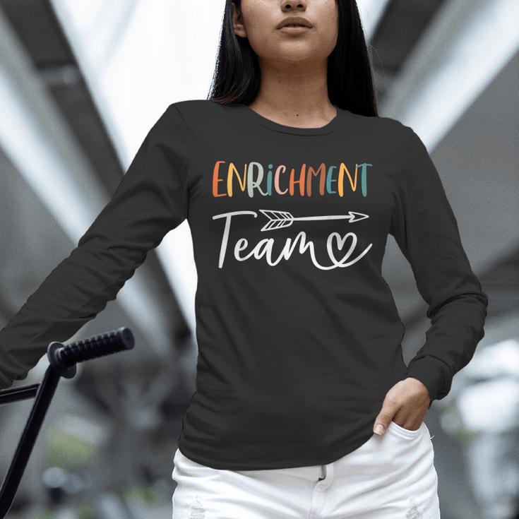 Enrichment Team Enrichment Coordinator Teacher Squad Unisex Long Sleeve T-Shirt, novelty gifts, funny gifts Enrichment Team Enrichment Coordinator Teacher Squad Unisex Long Sleeve T-Shirt, novelty gifts, funny gifts