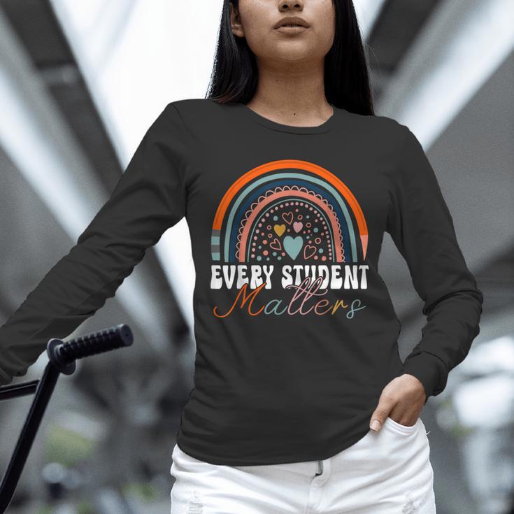 Every Student Matters Paraprofessional Support Teacher Unisex Long Sleeve T-Shirt, novelty gifts, funny gifts Every Student Matters Paraprofessional Support Teacher Unisex Long Sleeve T-Shirt, novelty gifts, funny gifts