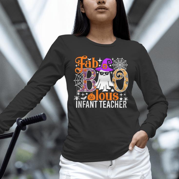 Fab Boo Lous Infant Teacher Halloween Costume Unisex Long Sleeve T-Shirt, novelty gifts, funny gifts