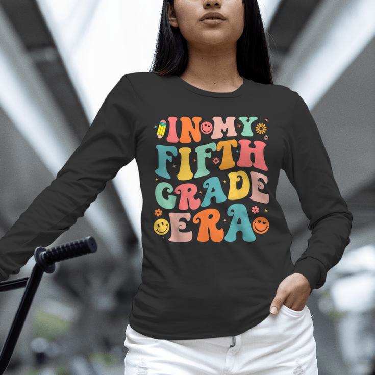 In My Fifth Grade Era 5th Grade Teacher Back To School Unisex Long Sleeve T-Shirt, novelty gifts, funny gifts In My Fifth Grade Era 5th Grade Teacher Back To School Unisex Long Sleeve T-Shirt, novelty gifts, funny gifts