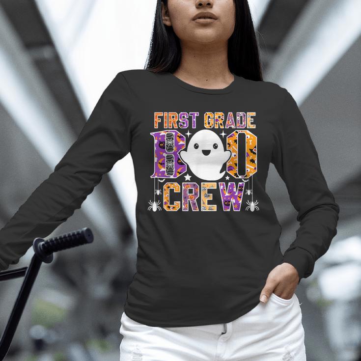 First Grade Boo Crew Teacher Student Halloween Costume Unisex Long Sleeve T-Shirt, novelty gifts, funny gifts First Grade Boo Crew Teacher Student Halloween Costume Unisex Long Sleeve T-Shirt, novelty gifts, funny gifts