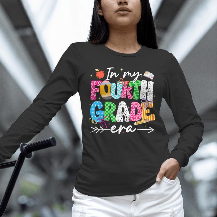 In My Fourth Grade Era 4th Grade Girl Teacher Back To School Unisex Long Sleeve T-Shirt, novelty gifts, funny gifts In My Fourth Grade Era 4th Grade Girl Teacher Back To School Unisex Long Sleeve T-Shirt, novelty gifts, funny gifts