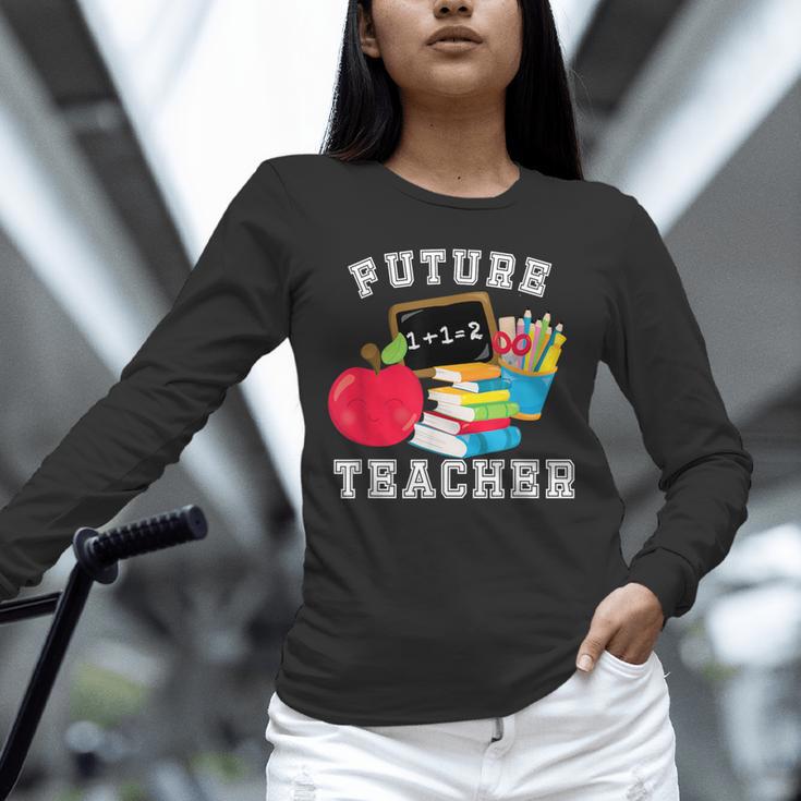 Future Teacher Costume For Adults And Kids T-Shirt Unisex Long Sleeve T-Shirt, novelty gifts, funny gifts