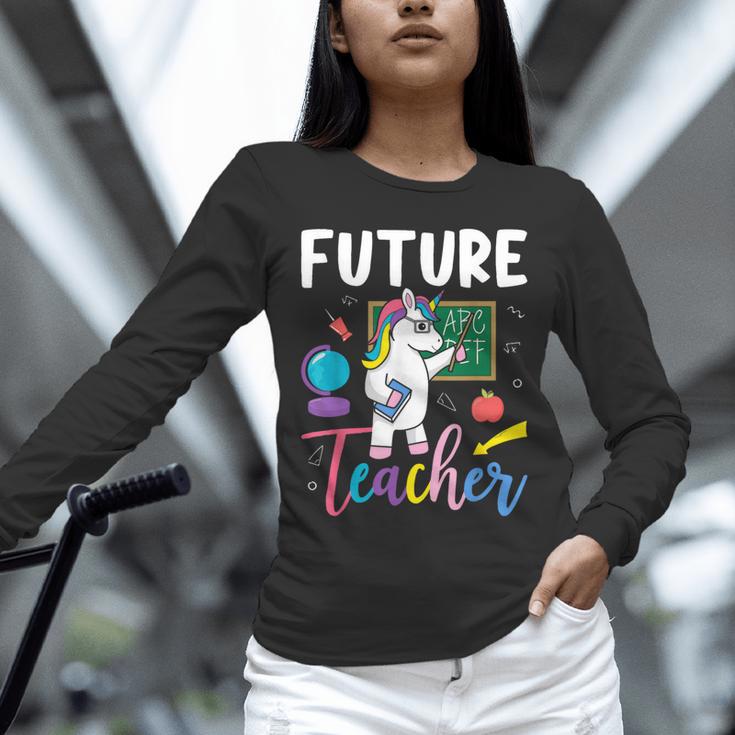 Future Teacher School Teacher Female Unisex Long Sleeve T-Shirt, novelty gifts, funny gifts Future Teacher School Teacher Female Unisex Long Sleeve T-Shirt, novelty gifts, funny gifts
