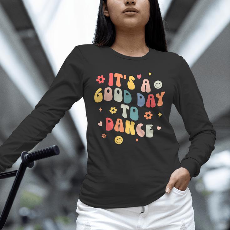 Groovy Its A Good Day To Dance Dance Teacher Unisex Long Sleeve T-Shirt, novelty gifts, funny gifts Groovy Its A Good Day To Dance Dance Teacher Unisex Long Sleeve T-Shirt, novelty gifts, funny gifts