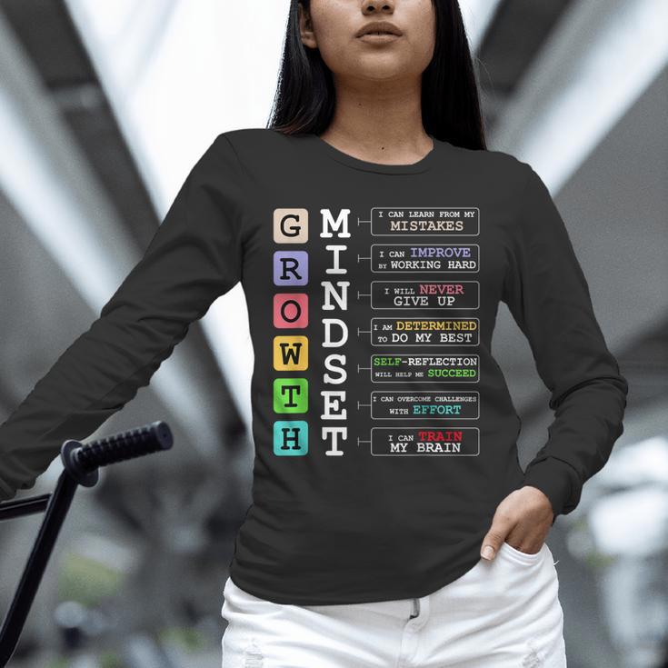 Growth Mindset Shirt Positive School Classroom Teacher Unisex Long Sleeve T-Shirt, novelty gifts, funny gifts Growth Mindset Shirt Positive School Classroom Teacher Unisex Long Sleeve T-Shirt, novelty gifts, funny gifts