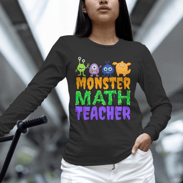 Halloween Monster Math Teacher Men Women Unisex Long Sleeve T-Shirt, novelty gifts, funny gifts Halloween Monster Math Teacher Men Women Unisex Long Sleeve T-Shirt, novelty gifts, funny gifts