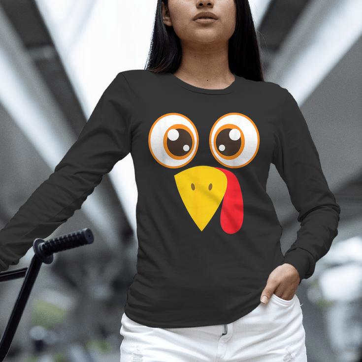 Hilarious Turkey Halloween Thanksgiving Teacher Nurse Unisex Long Sleeve T-Shirt, novelty gifts, funny gifts