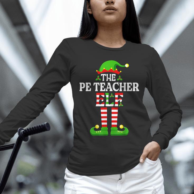 I'm The PE Teacher Elf Christmas Family Matching Unisex Long Sleeve T-Shirt, novelty gifts, funny gifts