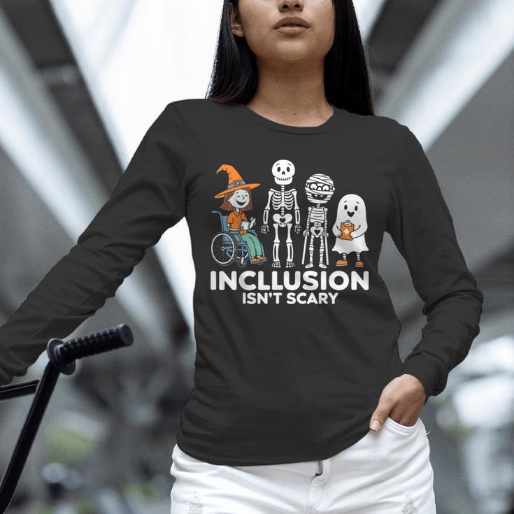 Inclusion Isn't Scary SLP Halloween Costume Sped Teacher Unisex Long Sleeve T-Shirt, novelty gifts, funny gifts