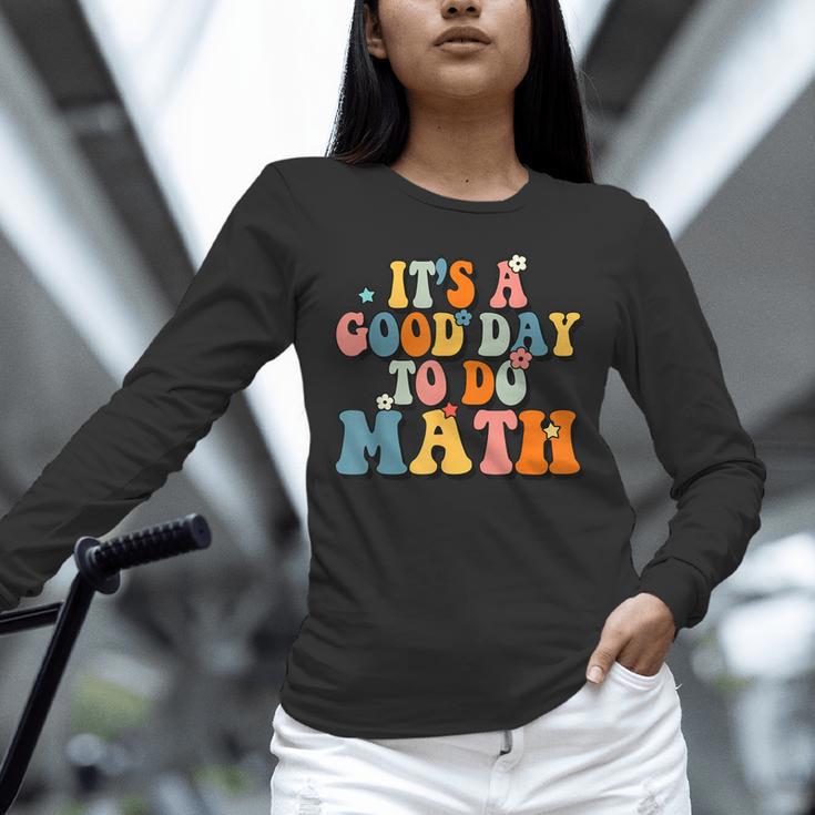 Its A Good Day To Do Math Retro Math Teacher Student Unisex Long Sleeve T-Shirt, novelty gifts, funny gifts Its A Good Day To Do Math Retro Math Teacher Student Unisex Long Sleeve T-Shirt, novelty gifts, funny gifts