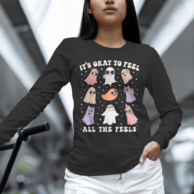 It’s Okay To Feel All The Feels Special Ed Teacher Halloween Unisex Long Sleeve T-Shirt, novelty gifts, funny gifts It’s Okay To Feel All The Feels Special Ed Teacher Halloween Unisex Long Sleeve T-Shirt, novelty gifts, funny gifts