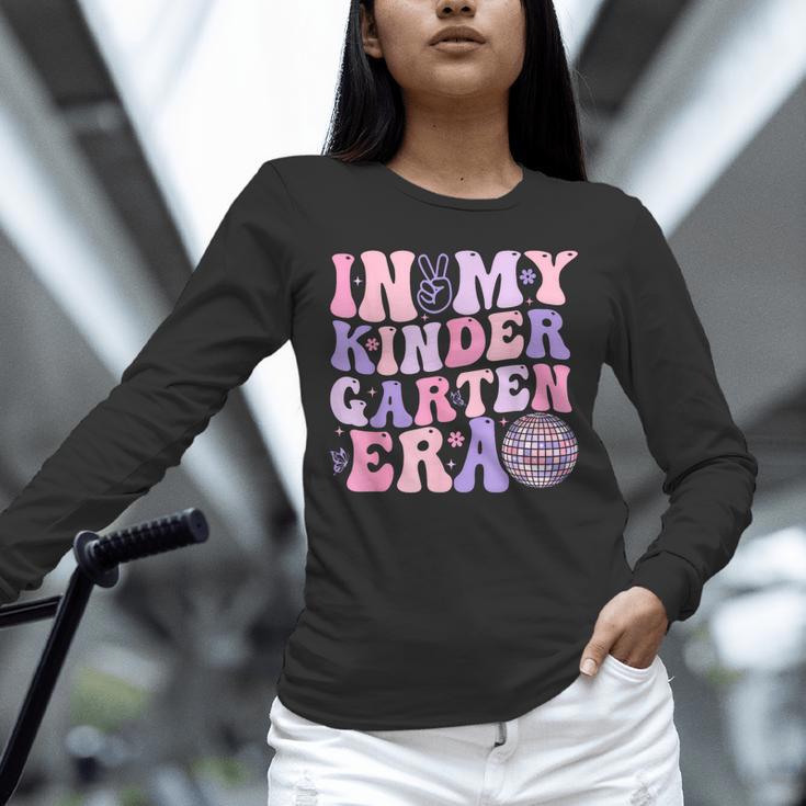In My Kindergarten Era Teacher Kids Back To School Kinder Unisex Long Sleeve T-Shirt, novelty gifts, funny gifts