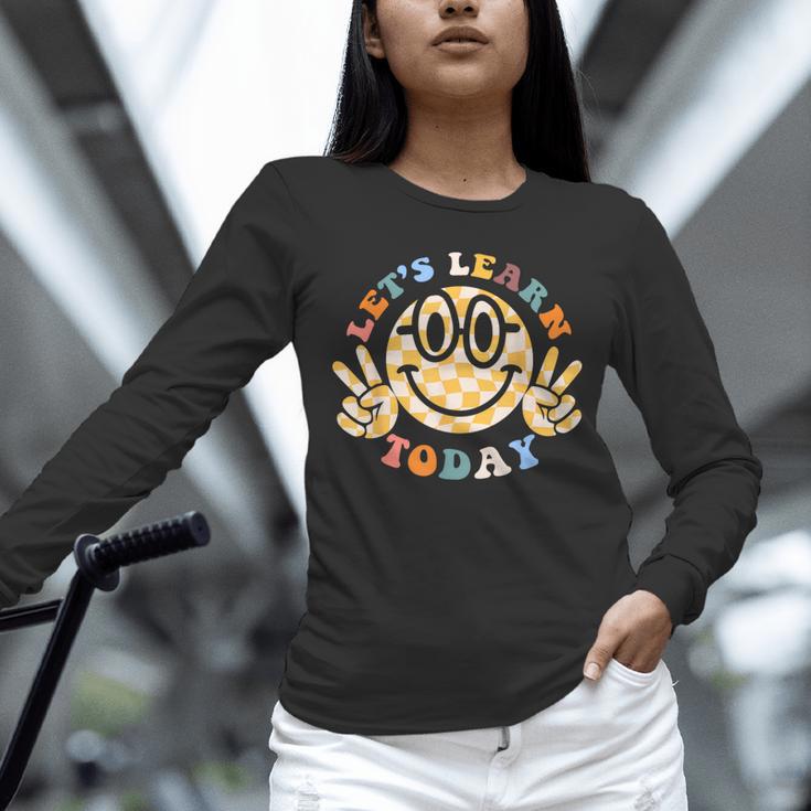 Let's Learn Today First Day Of School For Teacher Student Unisex Long Sleeve T-Shirt, novelty gifts, funny gifts Let's Learn Today First Day Of School For Teacher Student Unisex Long Sleeve T-Shirt, novelty gifts, funny gifts