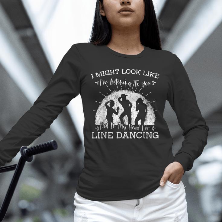 Line Dancing Choreographer Dance Teacher Group Performer Men Women Girls Kids Unisex Long Sleeve T-Shirt, novelty gifts, funny gifts