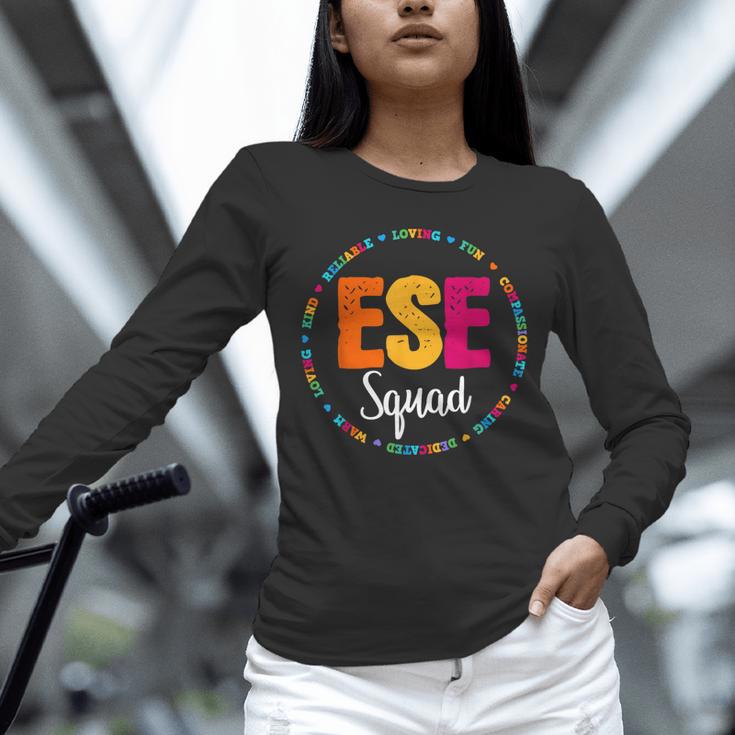 Matching ESE Squad First Last Day Team Teacher Student Tribe Unisex Long Sleeve T-Shirt, novelty gifts, funny gifts