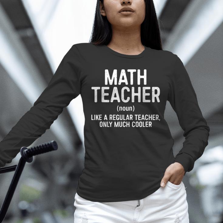 Math Teacher Definition Shirt Men Women Teacher Unisex Long Sleeve T-Shirt, novelty gifts, funny gifts Math Teacher Definition Shirt Men Women Teacher Unisex Long Sleeve T-Shirt, novelty gifts, funny gifts