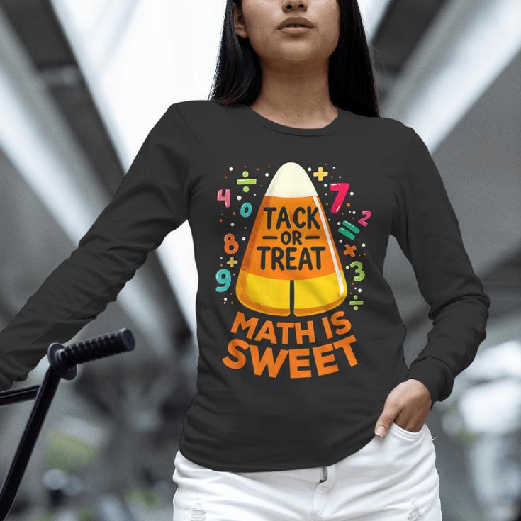 Math Teacher Halloween Costume Trick Or Treat Math Sweet Unisex Long Sleeve T-Shirt, novelty gifts, funny gifts Math Teacher Halloween Costume Trick Or Treat Math Sweet Unisex Long Sleeve T-Shirt, novelty gifts, funny gifts