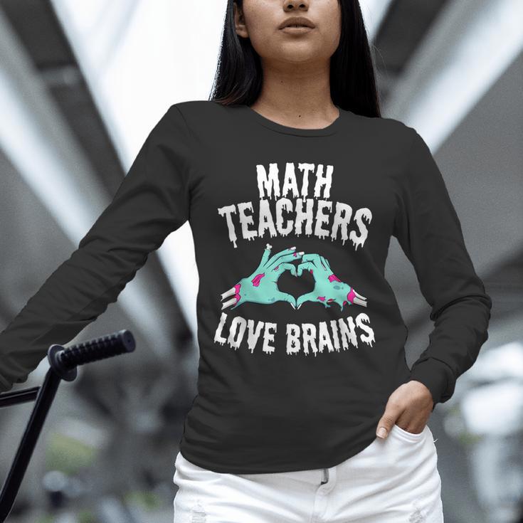 Math Teachers Love Brains Halloween Zombie Men Women T-Shirt Unisex Long Sleeve T-Shirt, novelty gifts, funny gifts Math Teachers Love Brains Halloween Zombie Men Women T-Shirt Unisex Long Sleeve T-Shirt, novelty gifts, funny gifts