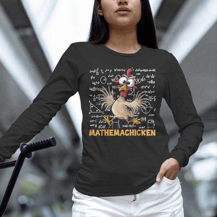 Mathemachicken Chicken Math Teacher Back To School Unisex Long Sleeve T-Shirt, novelty gifts, funny gifts Mathemachicken Chicken Math Teacher Back To School Unisex Long Sleeve T-Shirt, novelty gifts, funny gifts