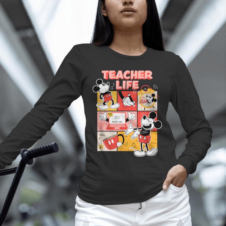 Mickey Mouse Teacher Life Unisex Long Sleeve T-Shirt, novelty gifts, funny gifts