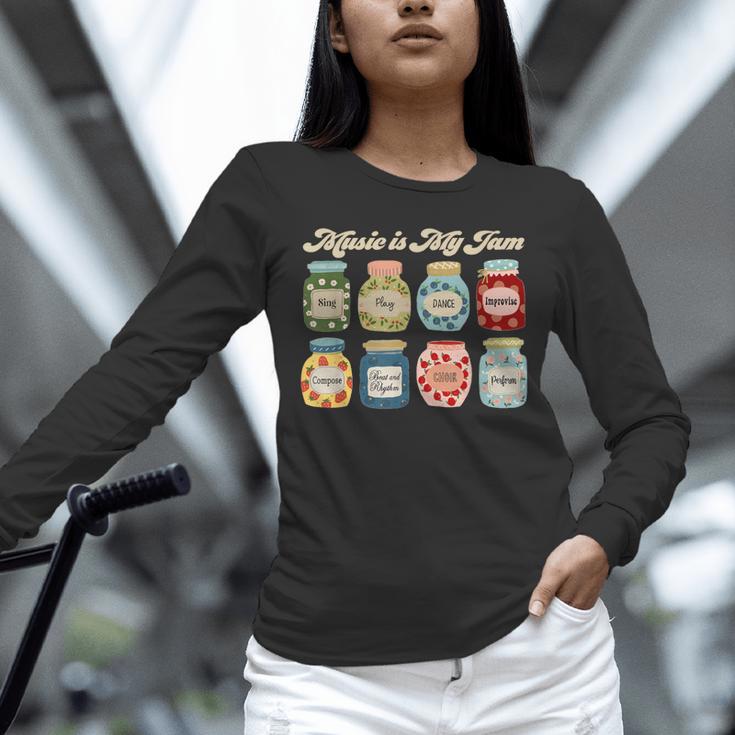 Music Is My Jam Back To School Music Teacher Specials Team Unisex Long Sleeve T-Shirt, novelty gifts, funny gifts