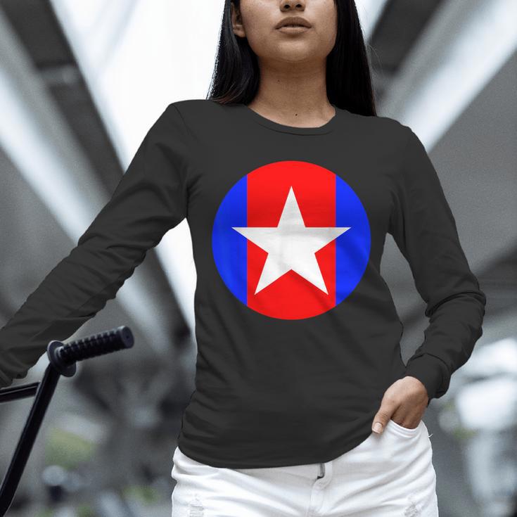 Nerdy Captain Sweatpants Retro Comic Book Fan Teacher Unisex Long Sleeve T-Shirt, novelty gifts, funny gifts