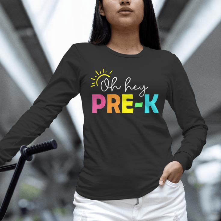 Oh Hey Pre-k Shirt Back To School Teachers Students Unisex Long Sleeve T-Shirt, novelty gifts, funny gifts Oh Hey Pre-k Shirt Back To School Teachers Students Unisex Long Sleeve T-Shirt, novelty gifts, funny gifts