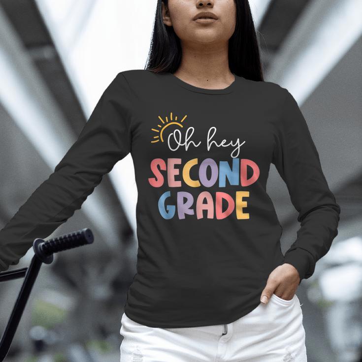 Oh Hey Second Grade First Day Of Teacher Girls Boys Kids Unisex Long Sleeve T-Shirt, novelty gifts, funny gifts Oh Hey Second Grade First Day Of Teacher Girls Boys Kids Unisex Long Sleeve T-Shirt, novelty gifts, funny gifts