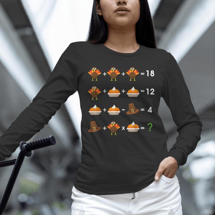 Order Of Operations Thanksgiving Quiz Math Teacher Unisex Long Sleeve T-Shirt, novelty gifts, funny gifts Order Of Operations Thanksgiving Quiz Math Teacher Unisex Long Sleeve T-Shirt, novelty gifts, funny gifts