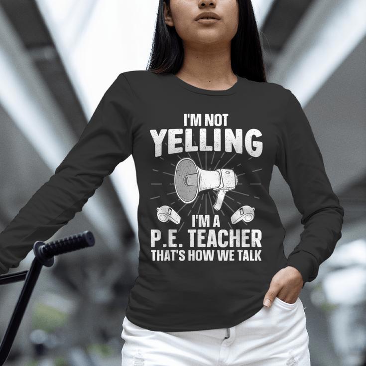 PE Teacher Art For Men Women Gym Teacher Physical Education Unisex Long Sleeve T-Shirt, novelty gifts, funny gifts