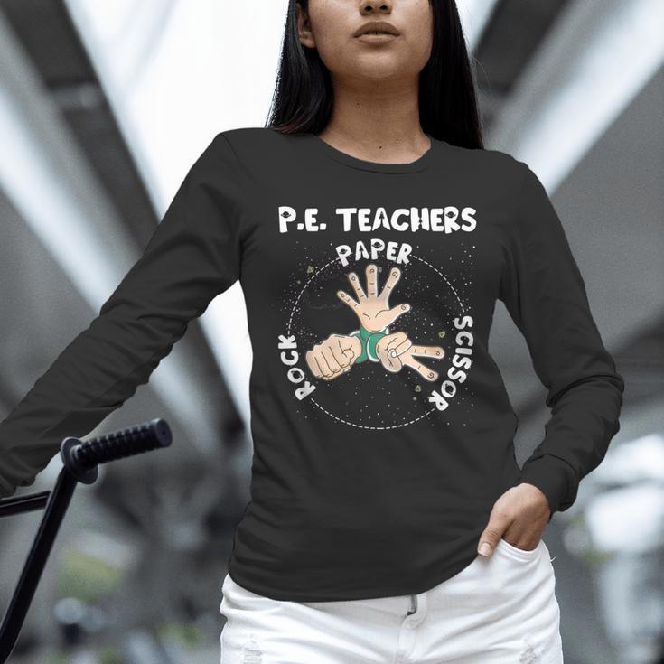 Physical Education PE Teacher Rock Paper Scissor Unisex Long Sleeve T-Shirt, novelty gifts, funny gifts Physical Education PE Teacher Rock Paper Scissor Unisex Long Sleeve T-Shirt, novelty gifts, funny gifts