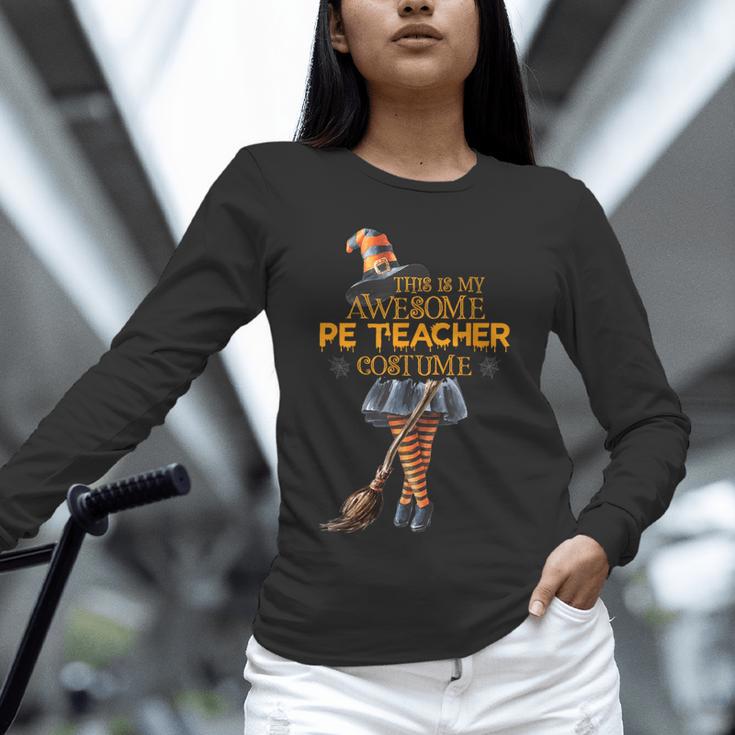 Physical Education Teacher Halloween Costume Witchy Teacher For Men Women Unisex Long Sleeve T-Shirt, novelty gifts, funny gifts Physical Education Teacher Halloween Costume Witchy Teacher For Men Women Unisex Long Sleeve T-Shirt, novelty gifts, funny gifts